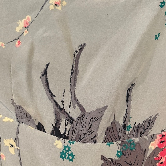 Trashy Diva 2006 Silk 1950’s Blue Floral - Picture 4 of 4